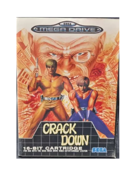 Crack Down - Megadrive