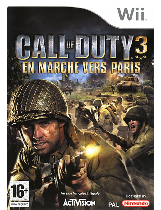 Call of Duty 3 : En marche vers Paris - Nintendo Wii