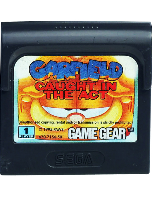 Garfield Caught in the Act - Game Gear en loose