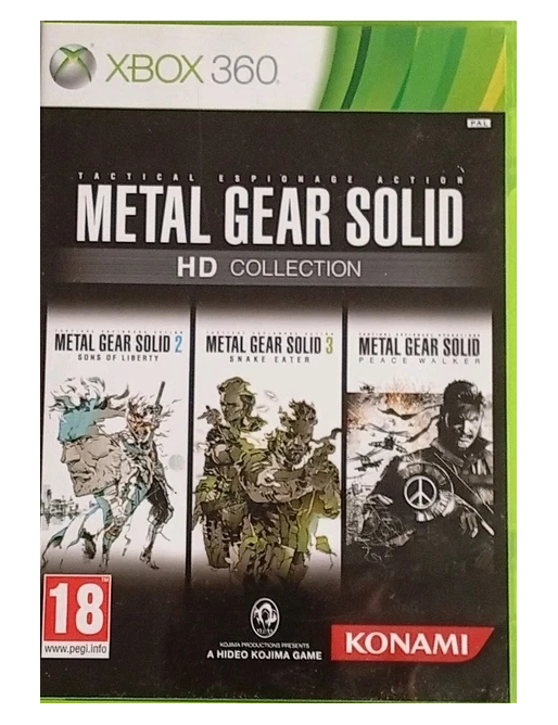 Metal Gear Solid HD Collection - xbox 360