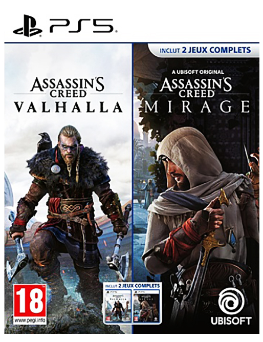 Assassin's Creed Valhalla + Assassin's Creed Mirage - PlayStation 5