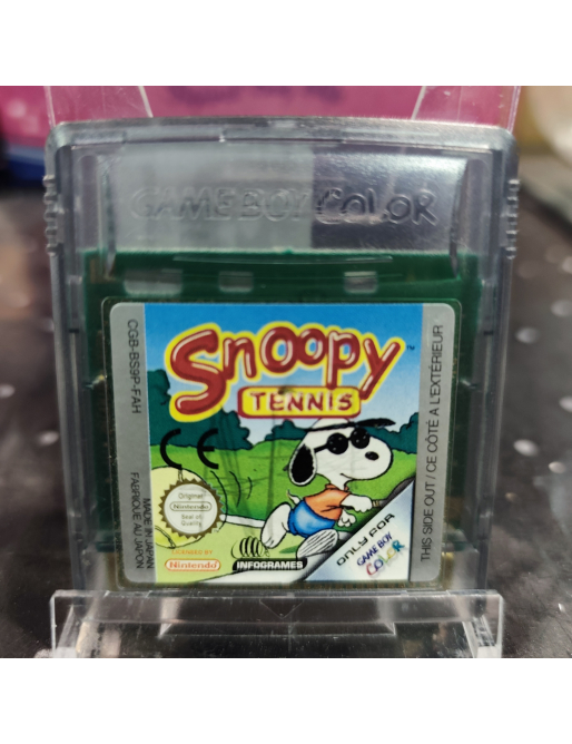 Snoopy Tennis - Game Boy Color en loose