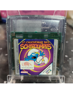 Le cauchemar des Schtroumpfs - Game Boy Color en loose