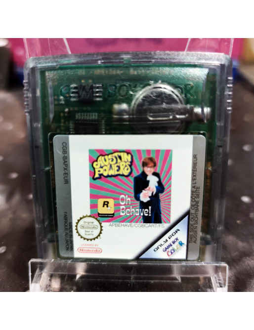Austin Powers : Oh, Behave ! - Game Boy Color en loose