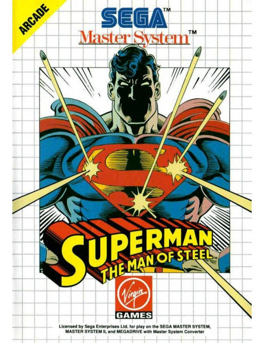 Superman The Man of Steel - Master System
