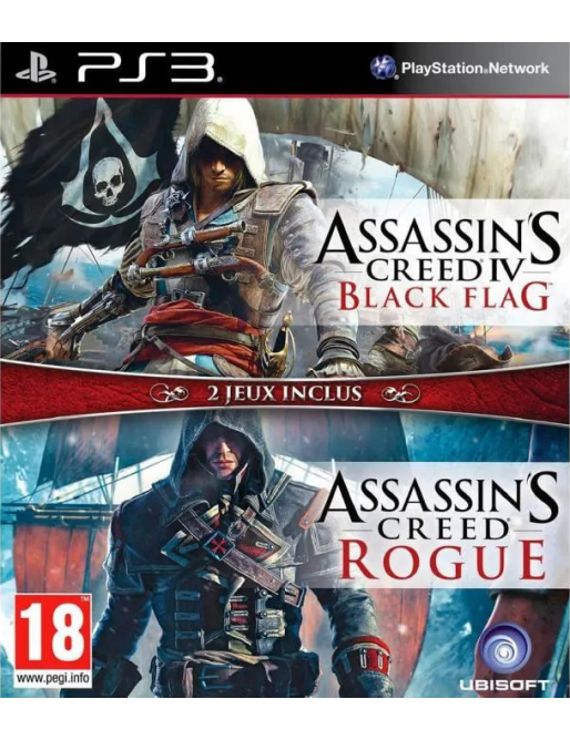 Assassin's Creed Black Flag + Rogue - PlayStation 3