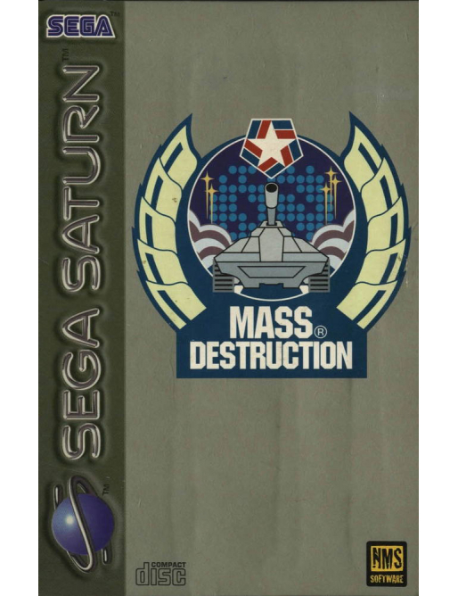 Mass Destruction - Sega Saturn