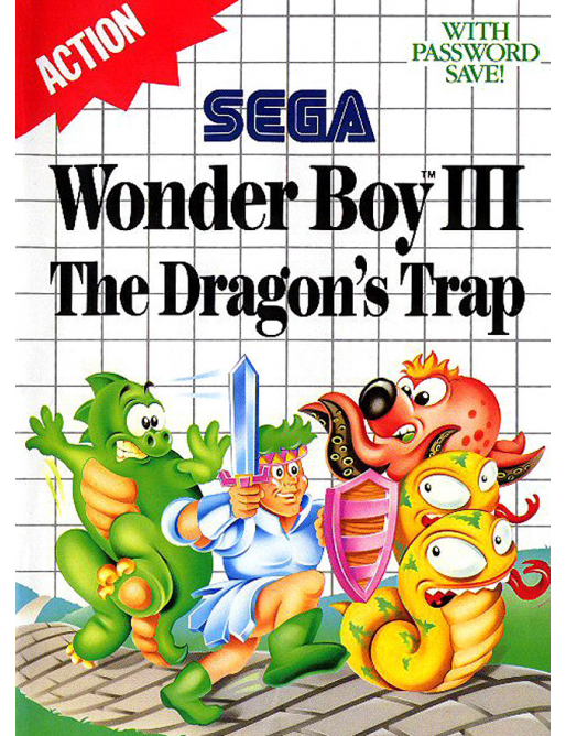 Wonder Boy III : The Dragon's Trap - Sega Master System