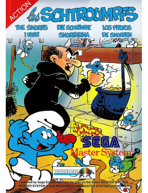 Les Schtroumpfs - Sega Master System