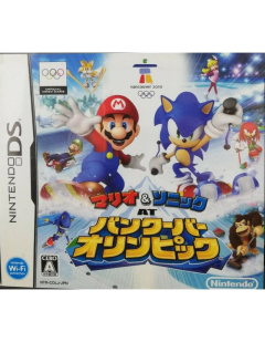 Mario & Sonic at the Olympic Winter Games - Nintendo DS - Version JAPONAISE