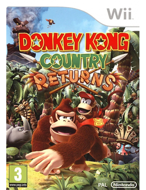 Donkey Kong country returns - Nintendo Wii