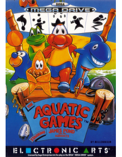 Aquatic Games : James Pond and the Aquabats - Sega Mega Drive