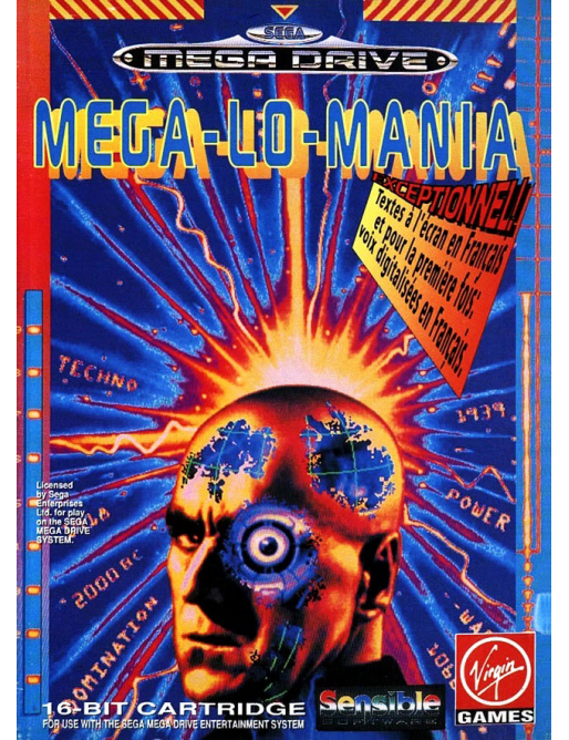 Mega-Lo-Mania - Sega Mega Drive