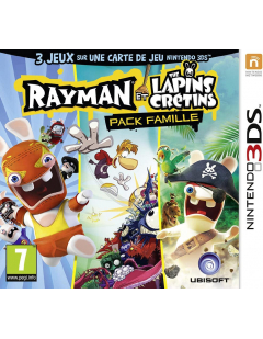 Rayman et The Lapins Crétins : Pack Famille - Nintendo 3DS
