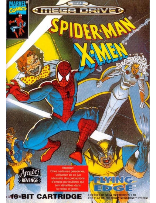 Spider-man X-men Arcade's revenge - Mega Drive