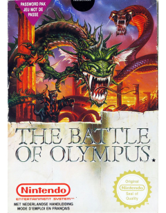 The Battle of Olympus - Nintendo Nes