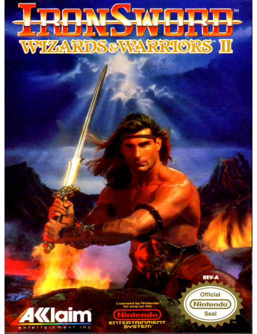 IronSword : Wizards & Warriors II - Nintendo Nes