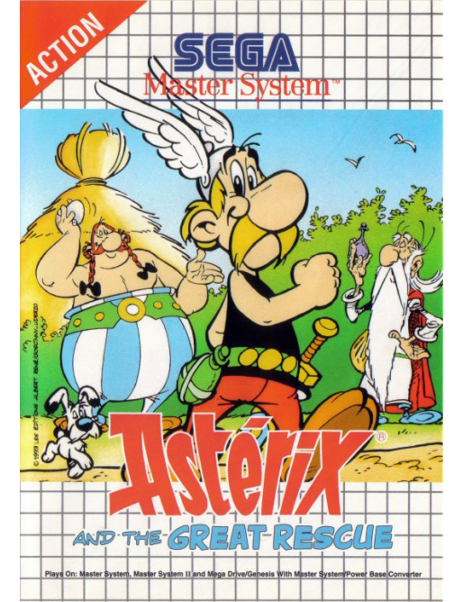 Astérix and the great rescue - Sega Master System