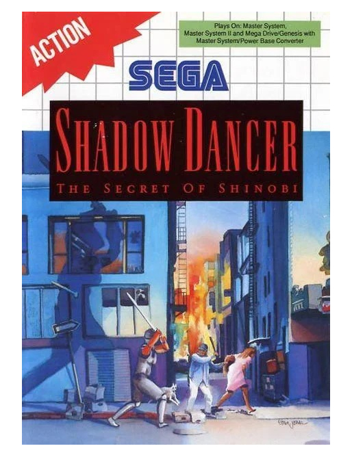 Shadow Dancer : The secret of Shinobi - Sega Master System