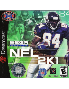 Sega Sports NFL 2K1 - Dreamcast version US